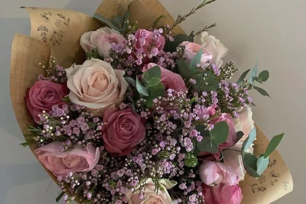 Bouquet di Rose Pastello
