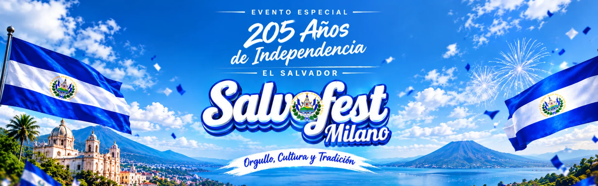 205 años de Independencia de El Salvador: música, cultura y gastronomía en Milán